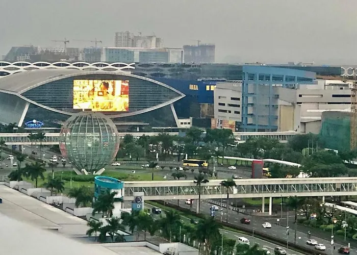 1br Room-stunning Moa View Fireworks Apartment Manila
