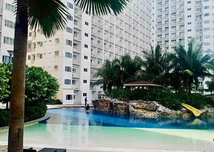 Apartment 1br Room-stunning Moa View Fireworks Manila